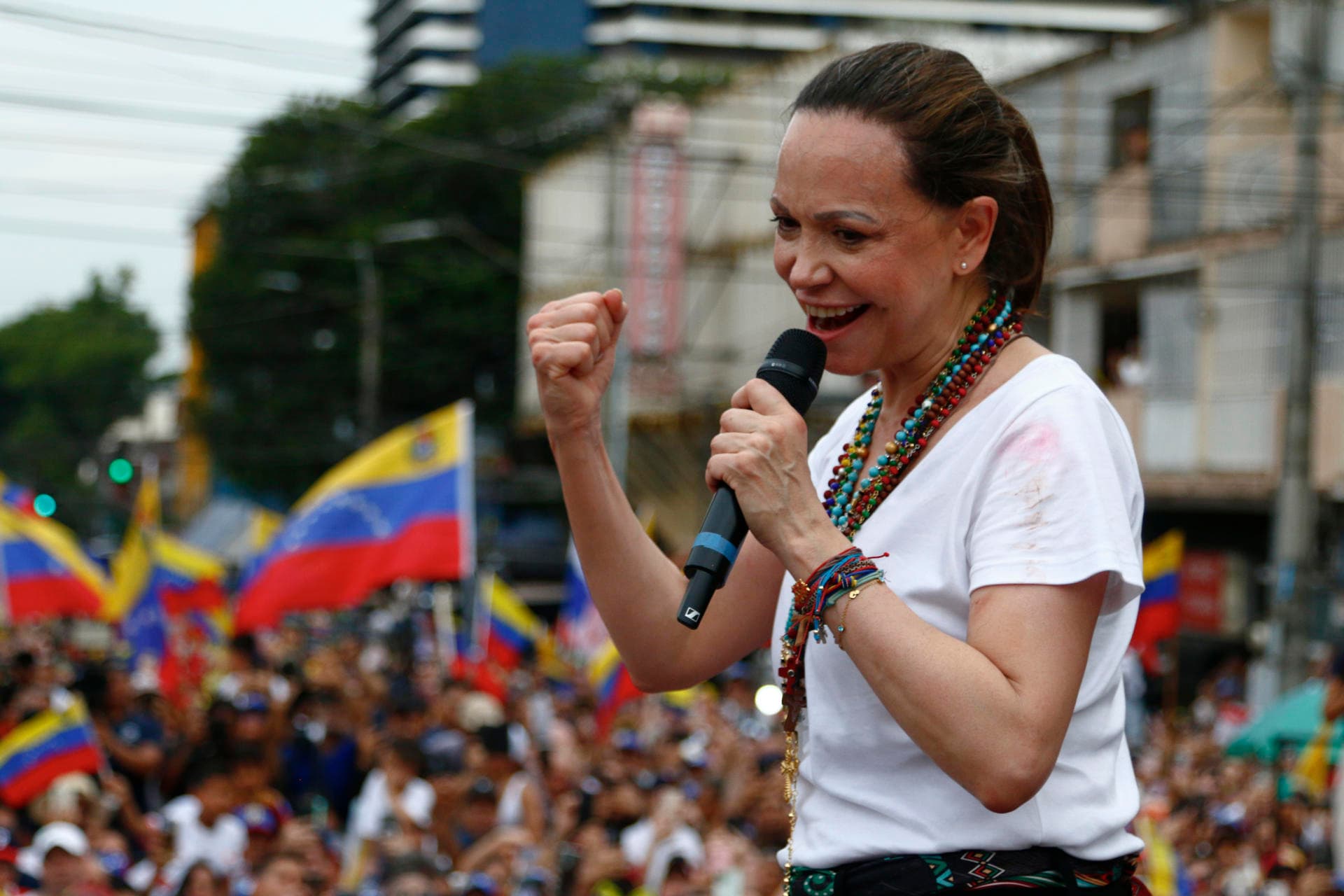 María Corina Machado exige liberación de presos políticos en Venezuela