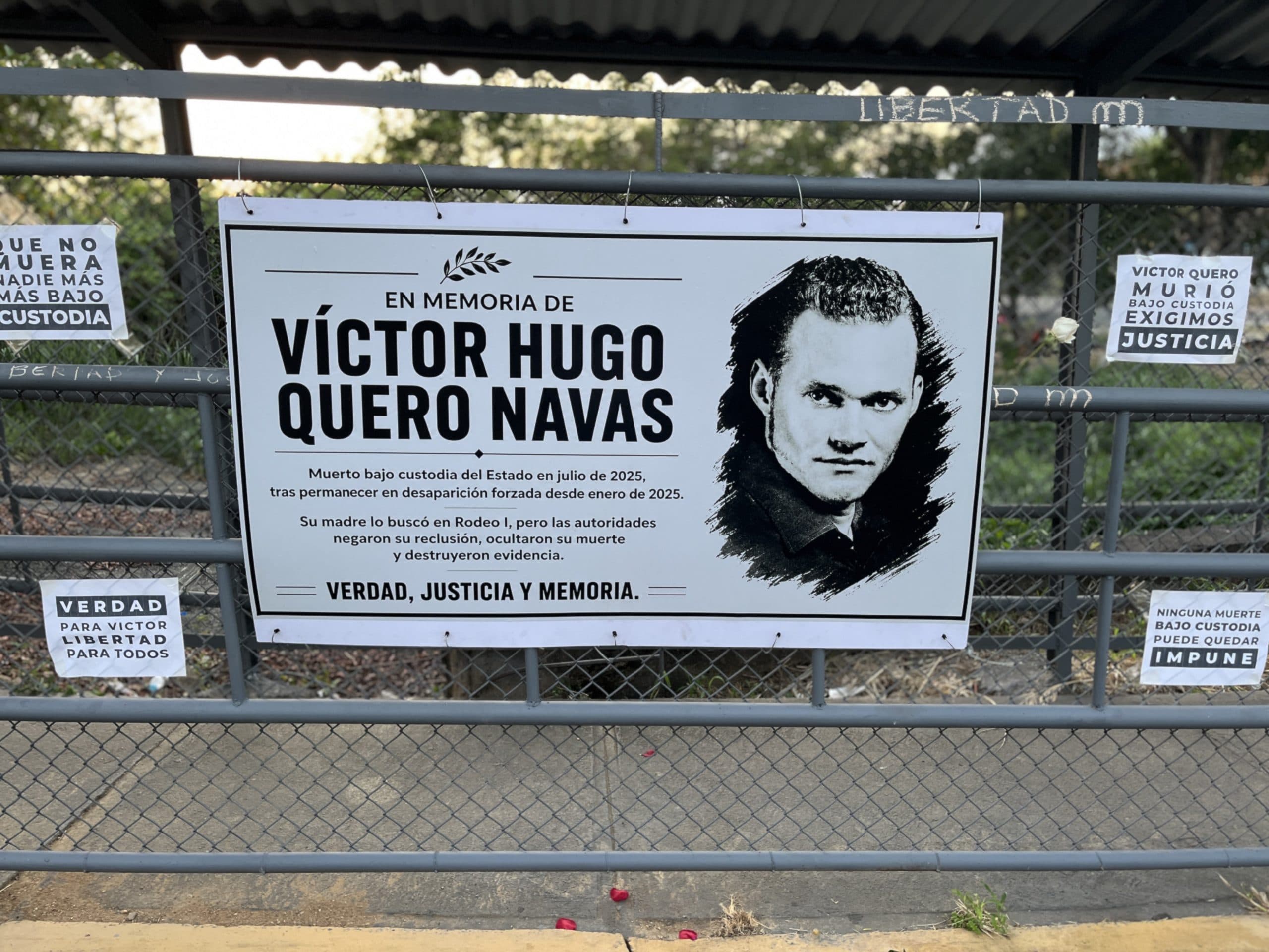 Víctor Hugo Quero: Muerte bajo custodia del Estado y sin responsables