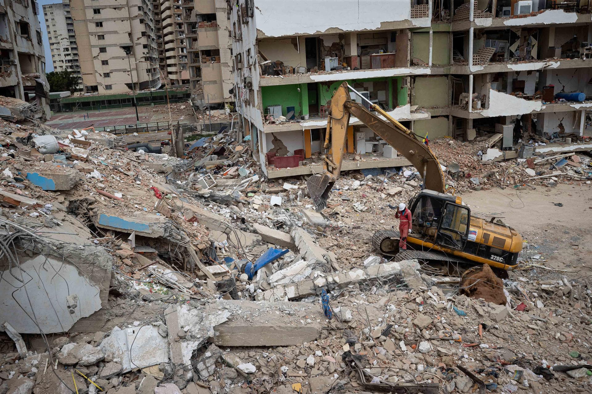 Venezuela enfrenta una crisis de escombros tras devastador terremoto