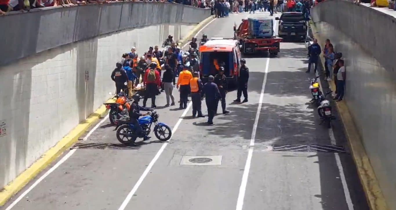 Herida mujer en Caracas durante sismo de magnitud 3,9 este #10Jul