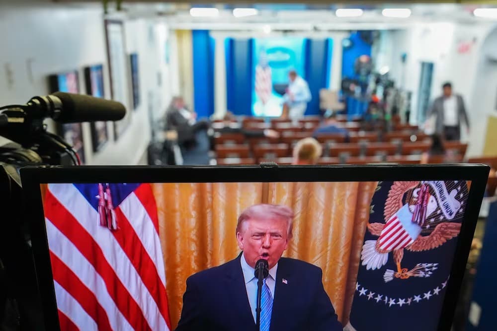 Represalias del Gobierno tras discurso de Trump sin cobertura en medios