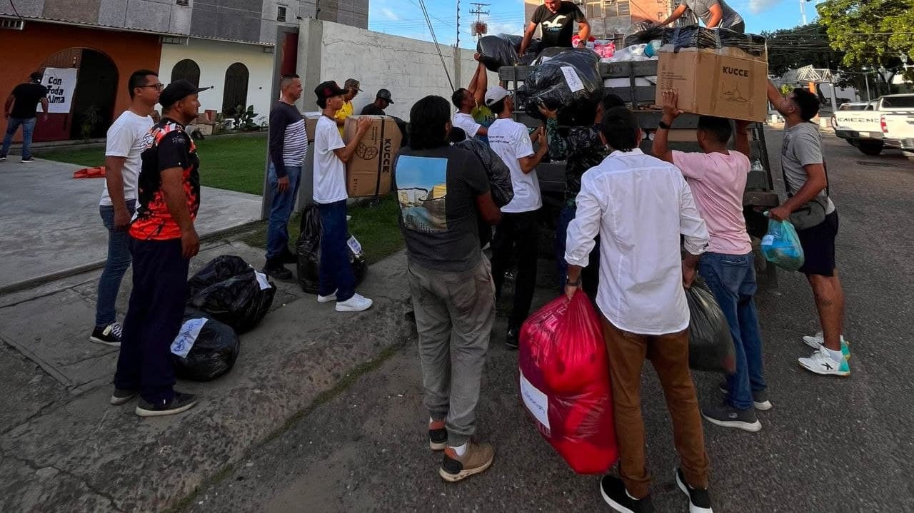Cáritas Apure despliega ayuda humanitaria para damnificados en San Fernando