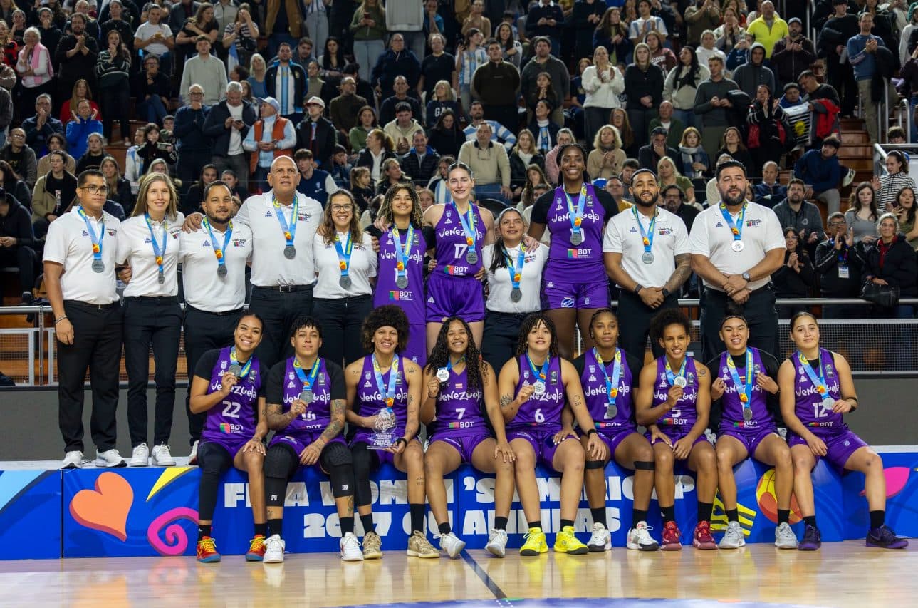 Argentina se corona campeona en el Sudamericano de Baloncesto Femenino tras vencer a Venezuela