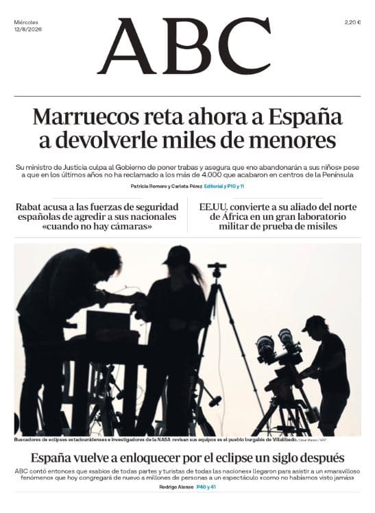 Lo Más Destacado en la Prensa Internacional del 12 de Agosto de 2026