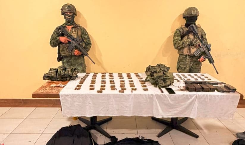 Ecuador detiene a disidentes de las Farc: un arsenal en la mira