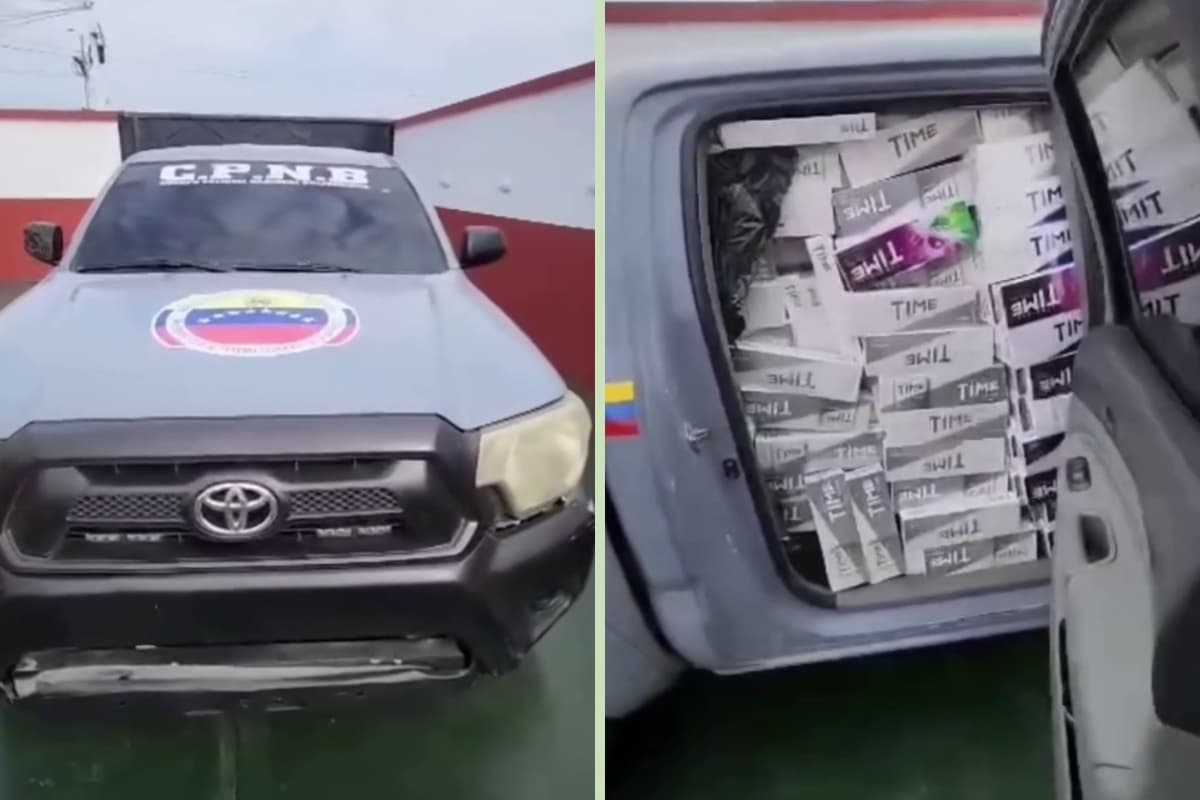 Detención de comisario PNB por contrabando de cigarrillos en Zulia