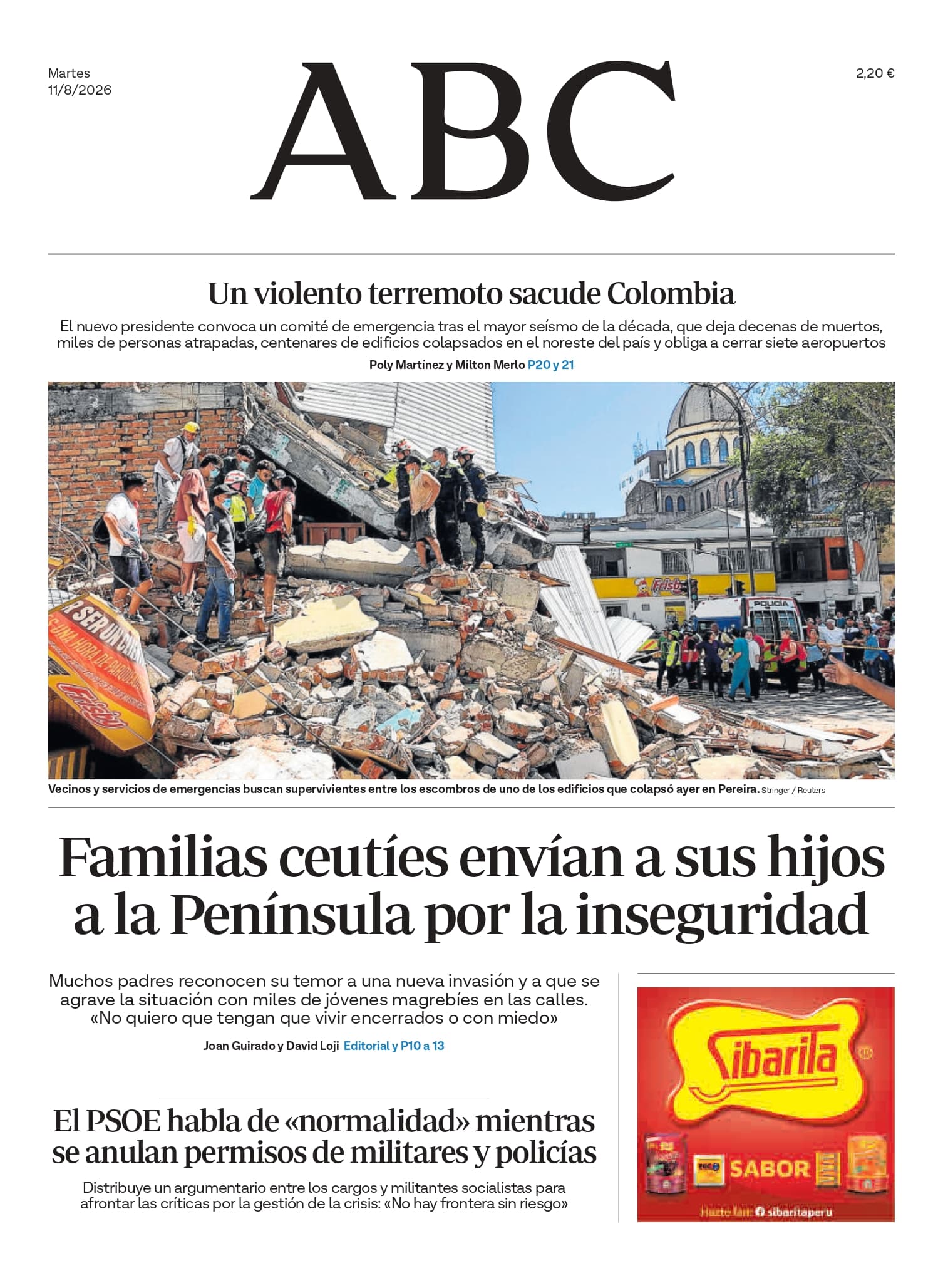 Lo Más Destacado de la Prensa Internacional del 11 de Agosto de 2026