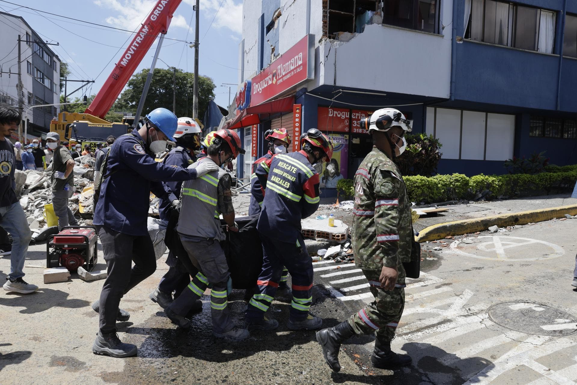 Colombia y la decisión de rechazar rescatistas extranjeros tras el sismo
