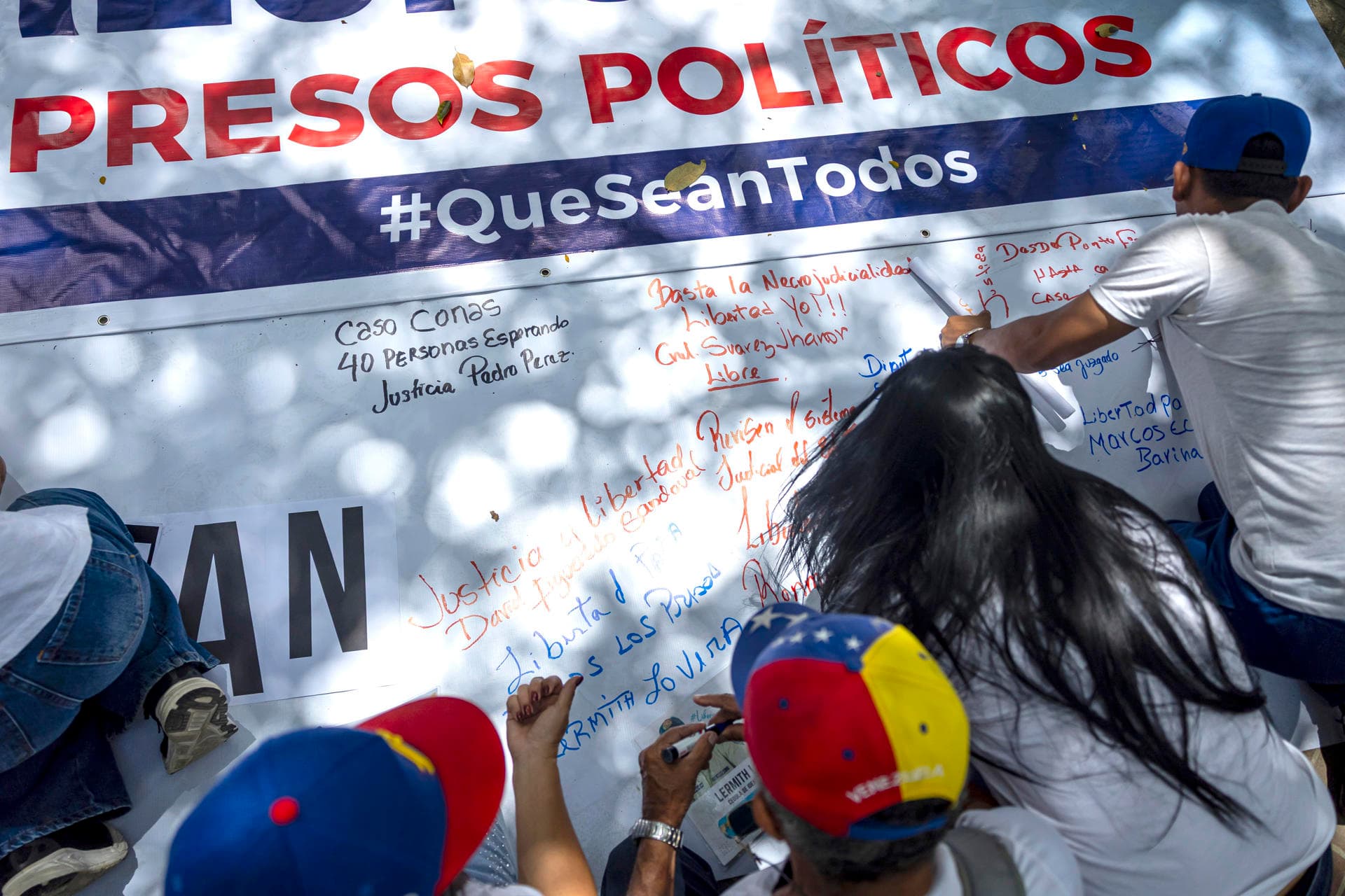 Movilización en Guayana: Libertad para los presos políticos en Venezuela