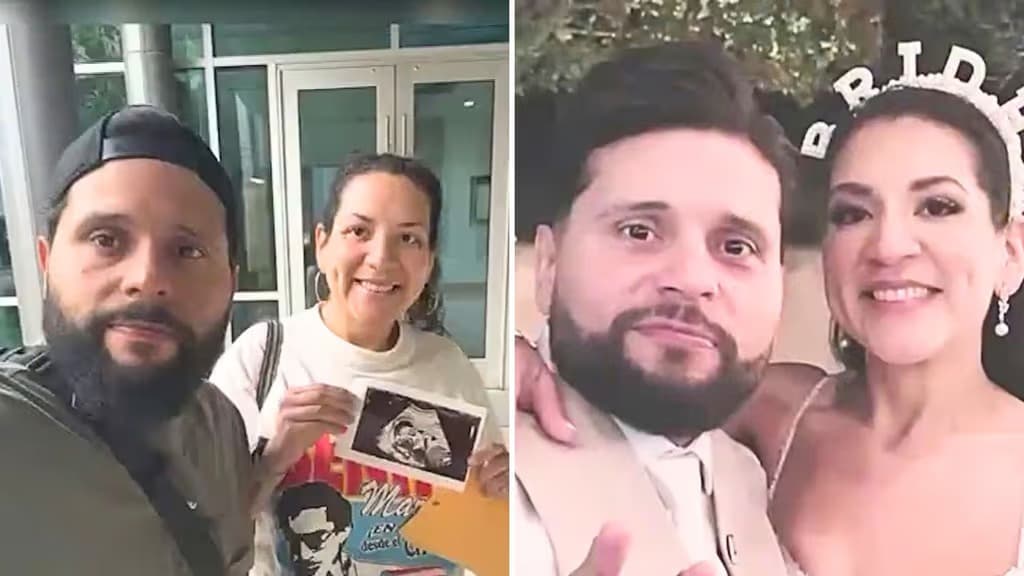 Americana embarazada clama por la liberación de su esposo venezolano